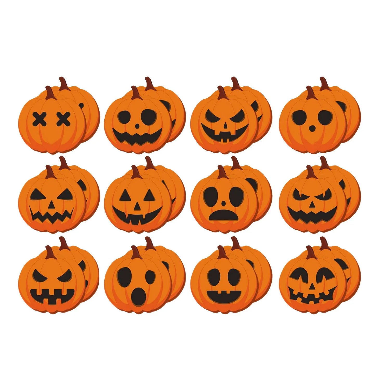 Halloween Pumpkin Ornaments Halloween Wooden Craft