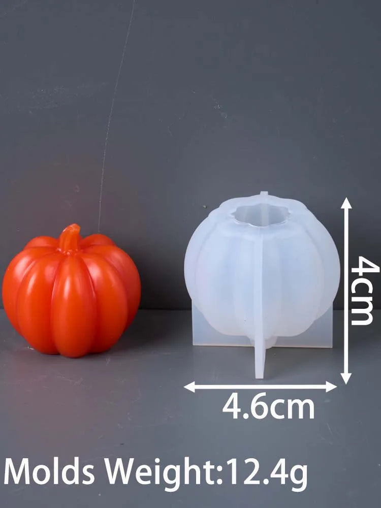 Pumpkin Silicone Candle Mold DIY Halloween Pumpkin crafts